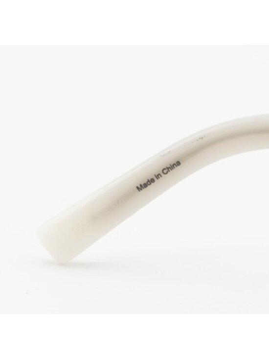 MCM MW0010 21A Sunglasses White Cat Eye Frame, Grey Lenses main image 8